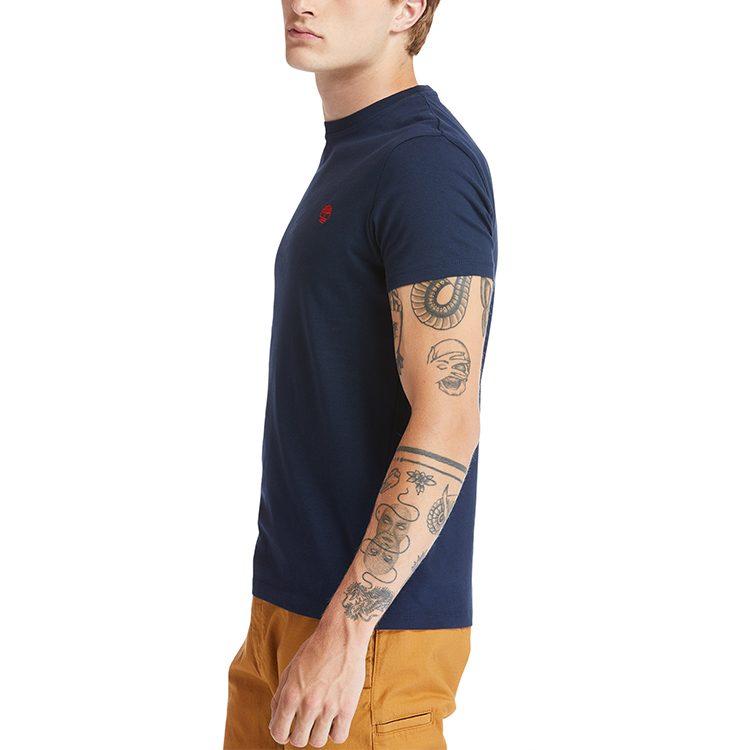 Timberland T Shirt Men's Dark Royal Blue A2EKJ-433