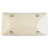 2Pack Car License Plate Tinted Tag Shield Cover Plastic Clear Protector Car License Plate Frame License Plate Accessories
