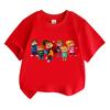 Alvin and The Chipmunks Children's Cartoon T-Shirt Cotton Kids Tees Cute Boys Girls Tops O-Neck Short Sleeve for Summer Toddler