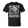 Wolf Meme Don't Worry Kitten Daddy's Here Alpha Male Bootleg T-Shirt