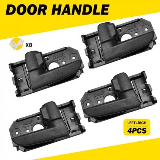 4x Driver Passenger Interior Side Door Handle For 04-09 KIA Spectra5 826202F000