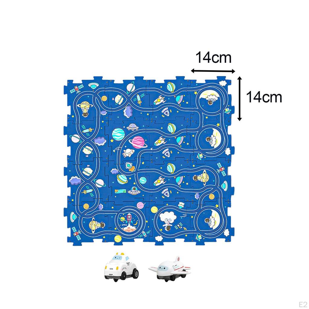 City Adventure Puzzle Set for Kids - Interactive Track Building Toy Preschoolers