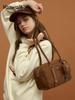 Vanwalk Enamel Tote Bag [Brown]