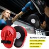 Curved Boxing Muay Thai Hand Target Sanda Training Thickened Earthquake-resistant Curved Baffle PU Leather 5-finger Hand Target