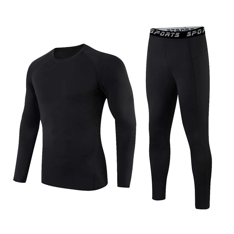 Kids  Unisex Tight-Fit Sports Suit: Quick-Dry Running, Fitness, Football, Basketball Training Gear. Adult XL (180-185CM)