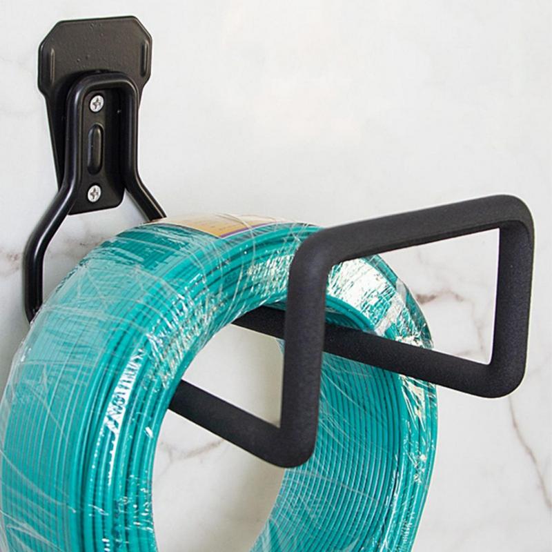 Wall Mount Garden Hose Holder Water Hose Hanger Garage Storage Hook Garage Hose Storage Bracket Organizer For Garage Yard