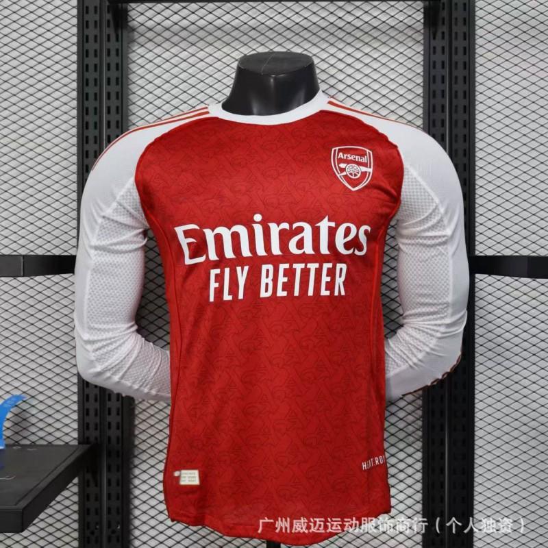 2025-2026 Player Version Long Sleeve Soccer Jersey Mexico Chelsea Portugal England Germany Inter Milan Barcelona