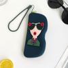 Dustproof Silicone Glasses Bag Waterproof Small Items Bag Sunglasses Storage Clip  Outdoor