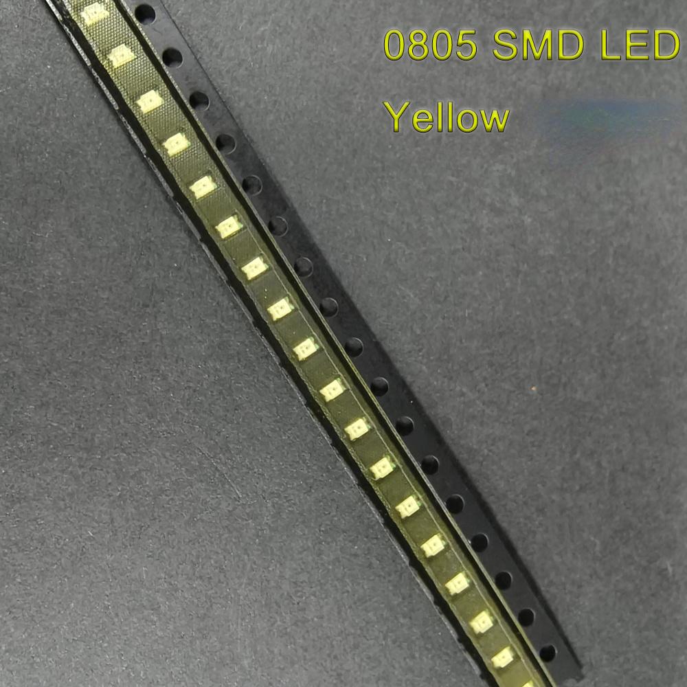 200pcs SMD LED 0603 &0805 Red Yellow Blue Green White 5-color -for Various Digital Products, LED Display Screens, Electronic Diy
