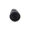 Puntas de Goma para Bastón de Caminar de 19 mm Pies Antideslizantes para Muletas Accesorios