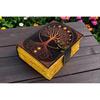 Large Grimoire Tree of Life Leather journal For Women Handmade Vintage Notebook