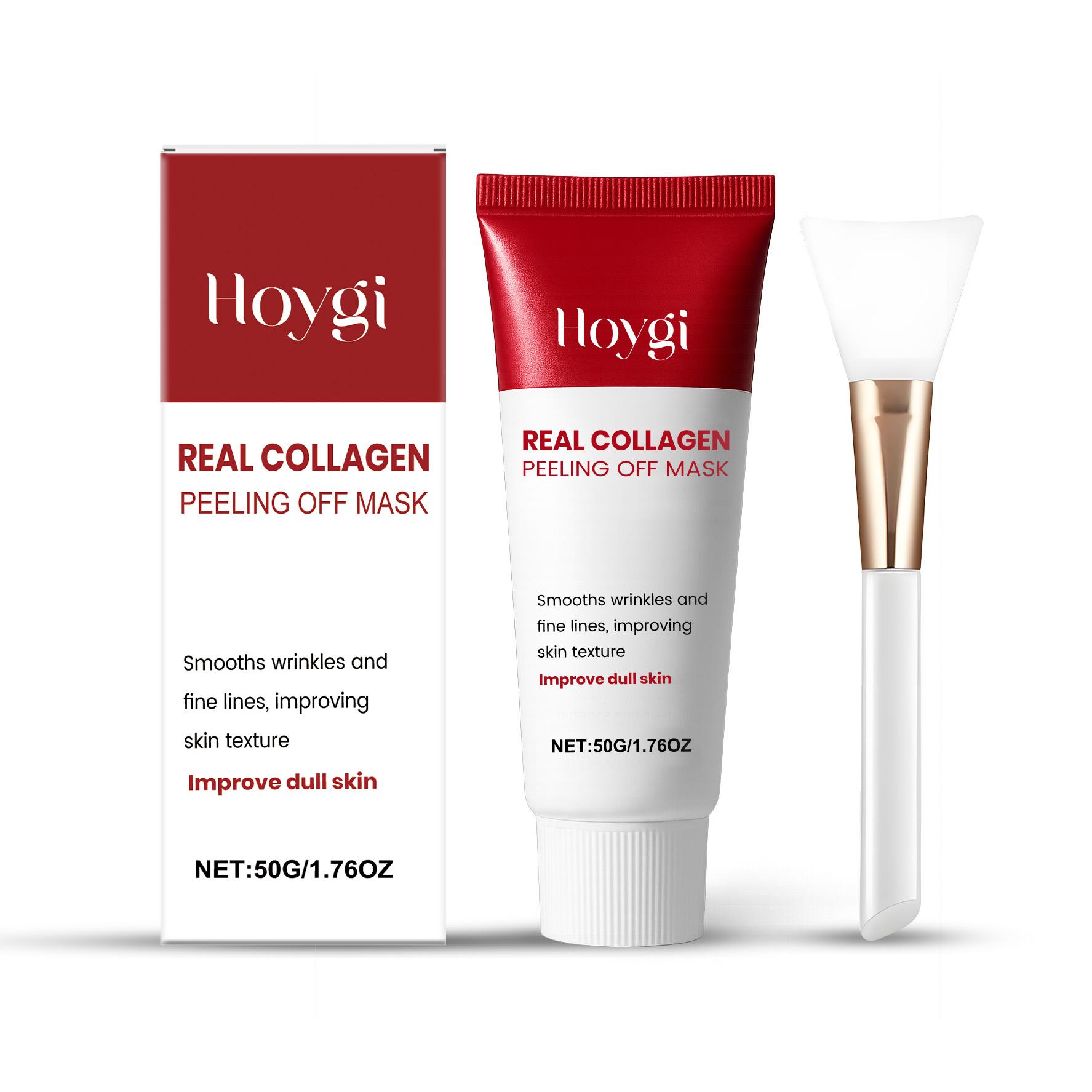 Hoygi Collagen Peel-off Mask Gentle Cleansing Facial Exfoliation Hydrating Moisturizing Delicate Nourishing Skin