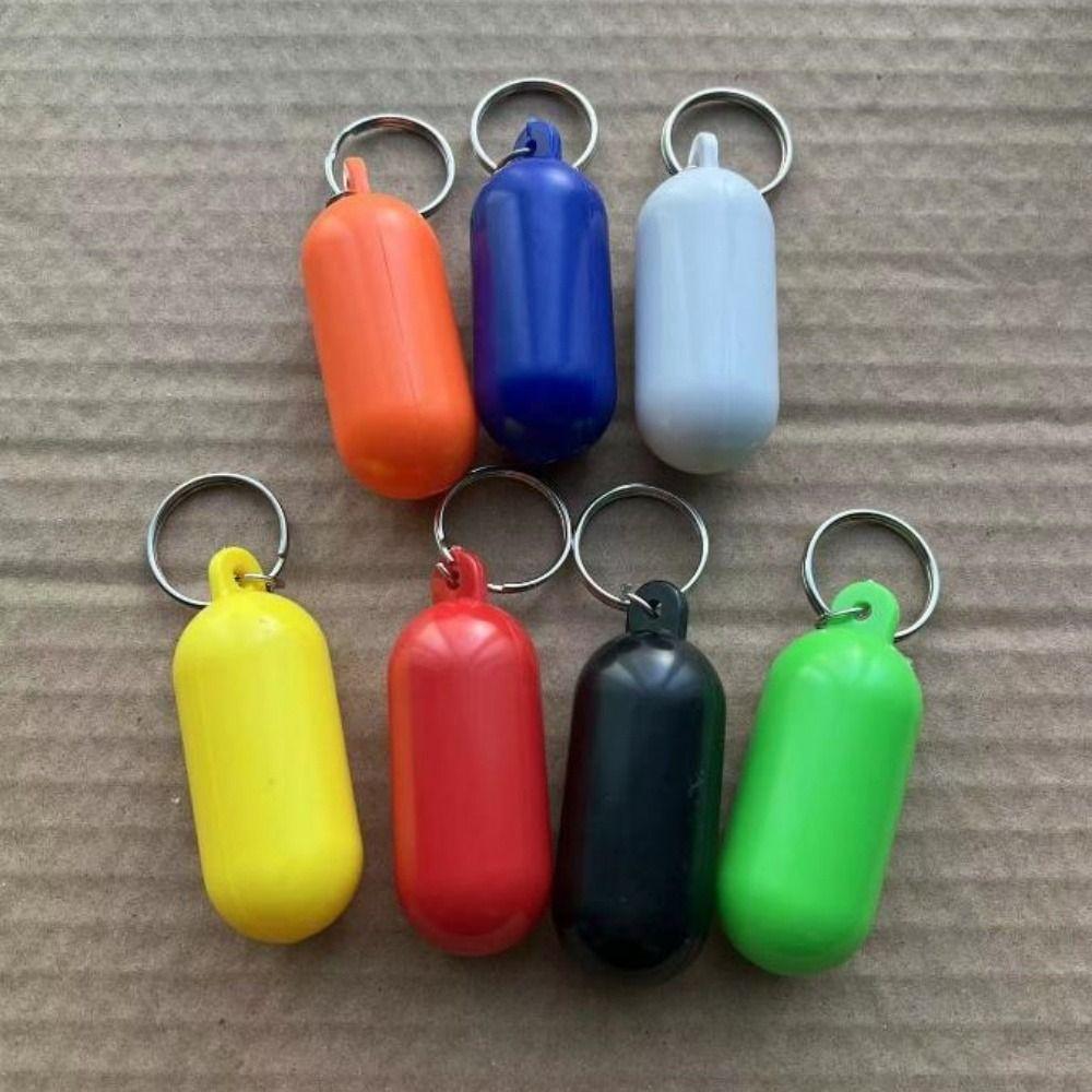 7 Colors Fender Buoyant Key Ring Replacement Marine Sailing Boat Float Keychain Floating Keychain
