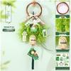 AKIRO Dragon Boat Festival Mugwort Bamboo DIY Door Lantern