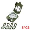 Tactical Survival Compass Outdoor Waterproof High Precision Professional Metal Aiming Compass for Exploration Geology