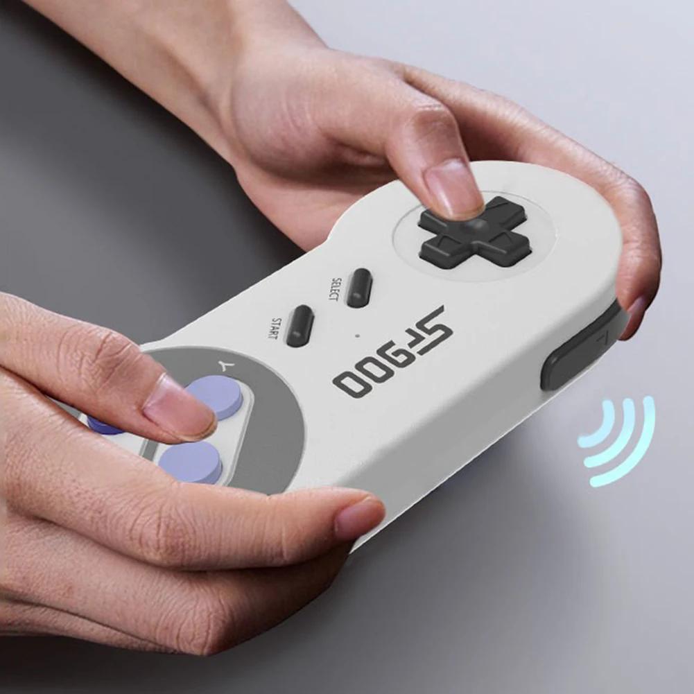 1-5 Set SF900 Retro Handheld Game Console 2.4G Wireless Receiver HD TV Portable Video Game Console with 2 Gamepad 4700 Games
