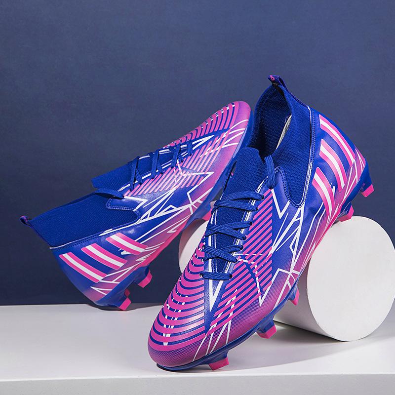 Soccer shoes children's football shoes boys and teenagers students competition training shoes TF broken nails AG long nails sneakers