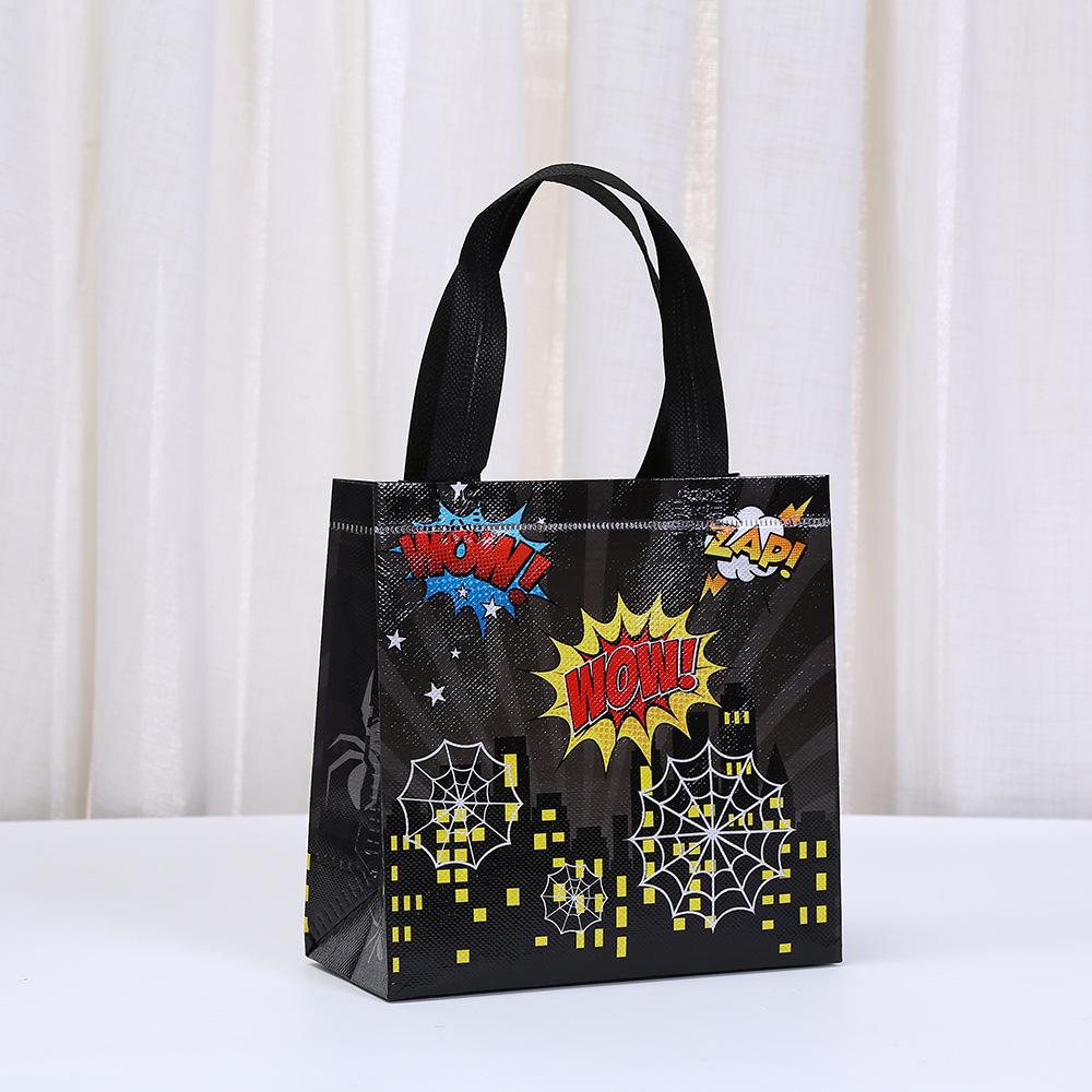 StoBag Comic Style Gift Wrapping Bags Superhero Boom Pow Bags for Sweets for Children's Birthday Candy Party Supplies