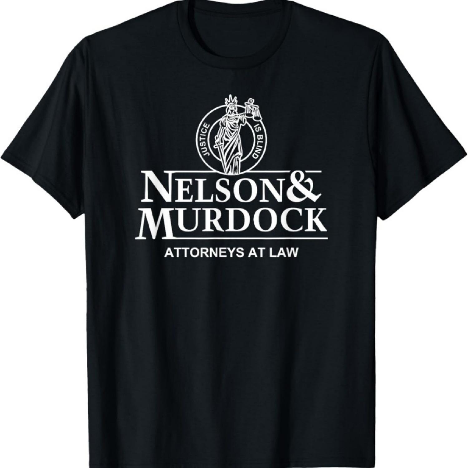 

Utopia Sport Nelson & Murdock Shop Lady Justice Justice Is Blind Black V-Neck T-Shirt XXXXXL чорний