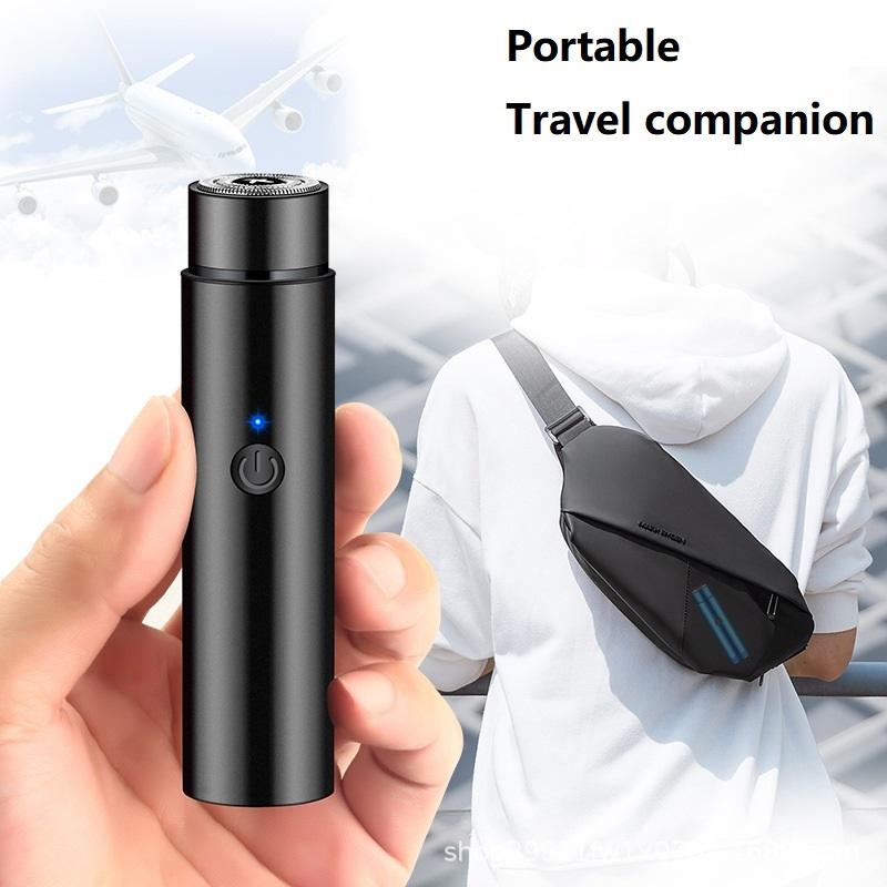 Portable Mini Body Facial Bikini Epilator Hair Removal Trimmer Clipper USB Rechargeable Barber Beard Shaving Tool for Men Women