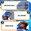 Manually Toys Soft Bullets Guns Blasting Gun Toys with 10Pcs Foam Darts Toy Guns for Boys Girls Kids and Teens