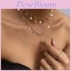 Starry Night Pendant Necklace With Long Tassels For Women And Style