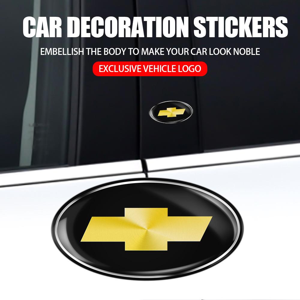 3D Boční okno karoserie auta Víčko nádrže Odznak Stylingové samolepky Pro Chevrolet Cruze Spark Captiva Malibu Trax Suburban Camaro Lova