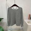 C S In The Room overSized Boat neCk CaShmere Wool 30  Long Sleeve Knit 4 ColorS