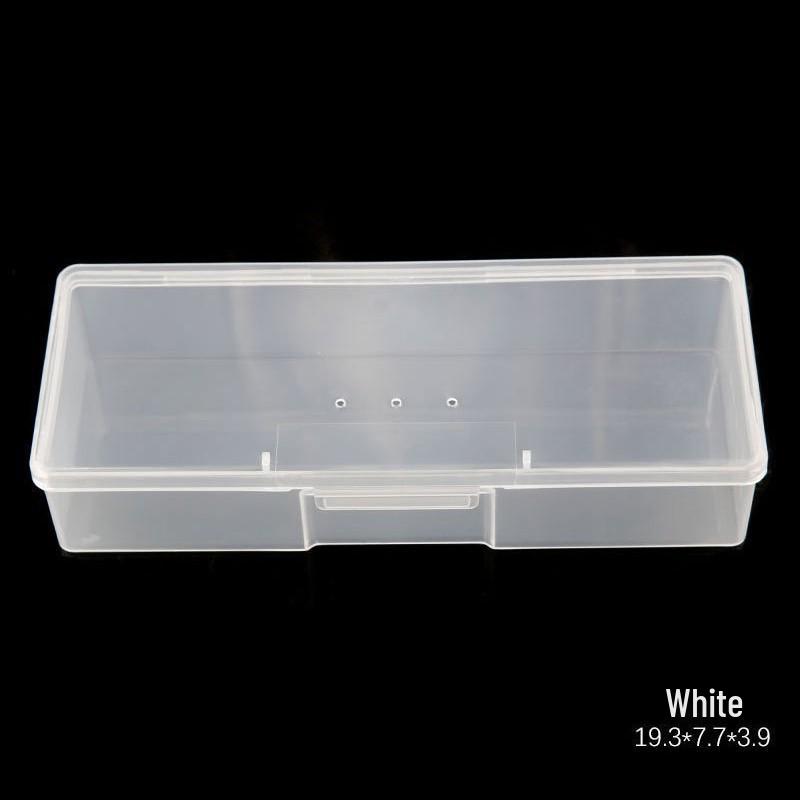 Mehrfarbige Blendende Ultra-Dünne Nail Art Aufbewahrungsbox