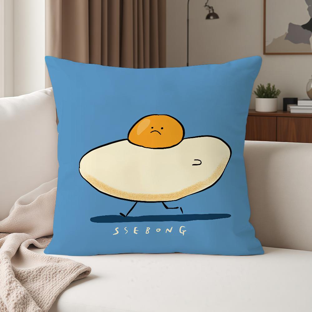 

Art S-ssebong Kim Pillow Case Suitable For Bedrooms Living Rooms Cars Home Decoration 12x12Inch