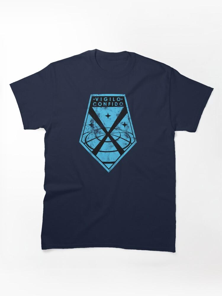 Acornia Mirror Worlds Xcom - Vigilo Confido Classic Unisex T-Shirt