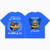 Cantante Karol G Tropicoqueta Tour 2026 Magliette Grafiche Uomo Donna Moda Vintage T-shirt Estiva Casual Ampia Magliette in Cotone