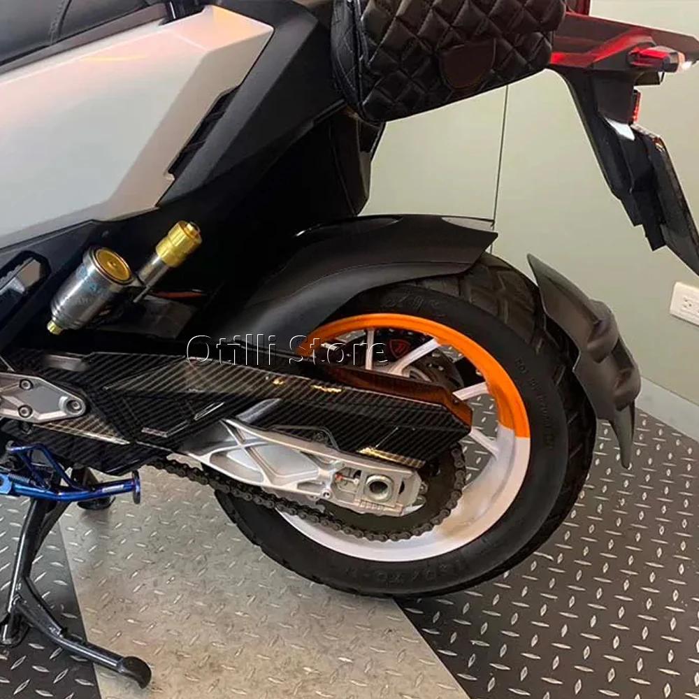 For SYM ADXTG400 ADXTG 400 2024 2025 Motorcycle Rear Fender Mudguard Wheel Fender Cover Hugger Splash Guard ABS Plastic