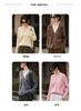 2026 Women's Pure Wool V-Neck Cable Knit Cardigan - Versatile Loose Fit Autumn Winter Outerwear