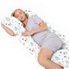 Pregnancy Pillow Type U for Side Sleeping and Breastfeeding - Pastel Animals