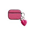 Simple solid color leather pattern for AirPods 1 apple bluetooth wireless headset cover pro1 protective cover 1/1 generation female