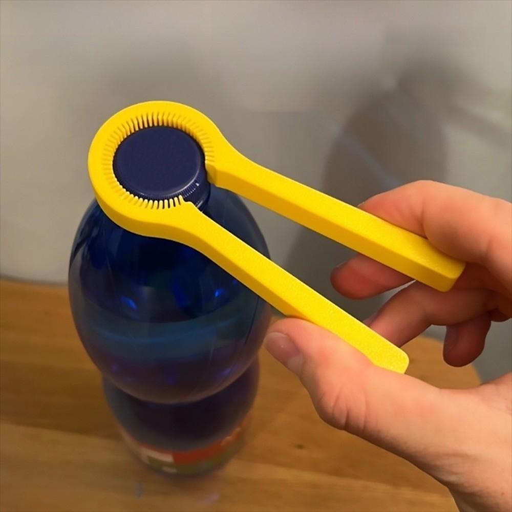 Multifunctional Bottle Cap Opener Ergonomic Plastic Cap Lifter Portable Twist Bottle Opener