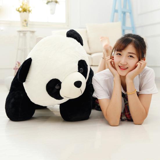 Cute Panda Stuffed Plush Doll Toy Throw Pillow Kids Girlfriend Gift