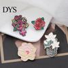 Brosche Anstecknadel Damen Rose Gedenkschmuck Cartoon Abzeichen Bemalt Feminismus Geschenk Mode