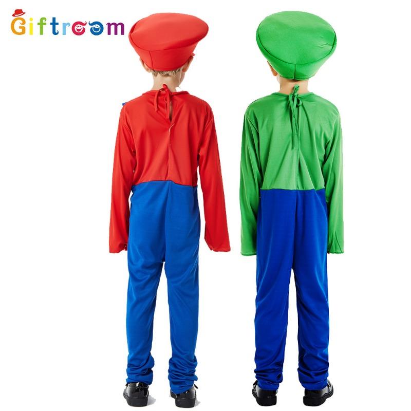 Halloween Children's Costume Mary Cosplay Louie Show Suit Cartoon Super Game Uniform