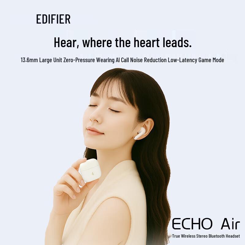 Edifier Echo Air True Wireless AI Translation Earbuds