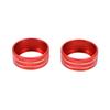 1 Set for BMW 1 2 3 4 Series F30 F34 F46 X1 F47 GT Car Air Conditioning Switch Knob Decor Ring Audio Volume Button Trim Cover