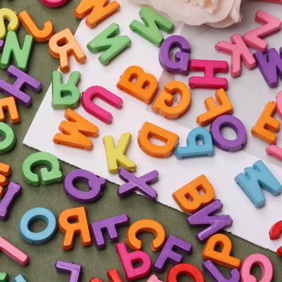 DIY Gift Accessories Oversized Acrylic 20pcs for Home Decor Letter Loose Beads Stylish