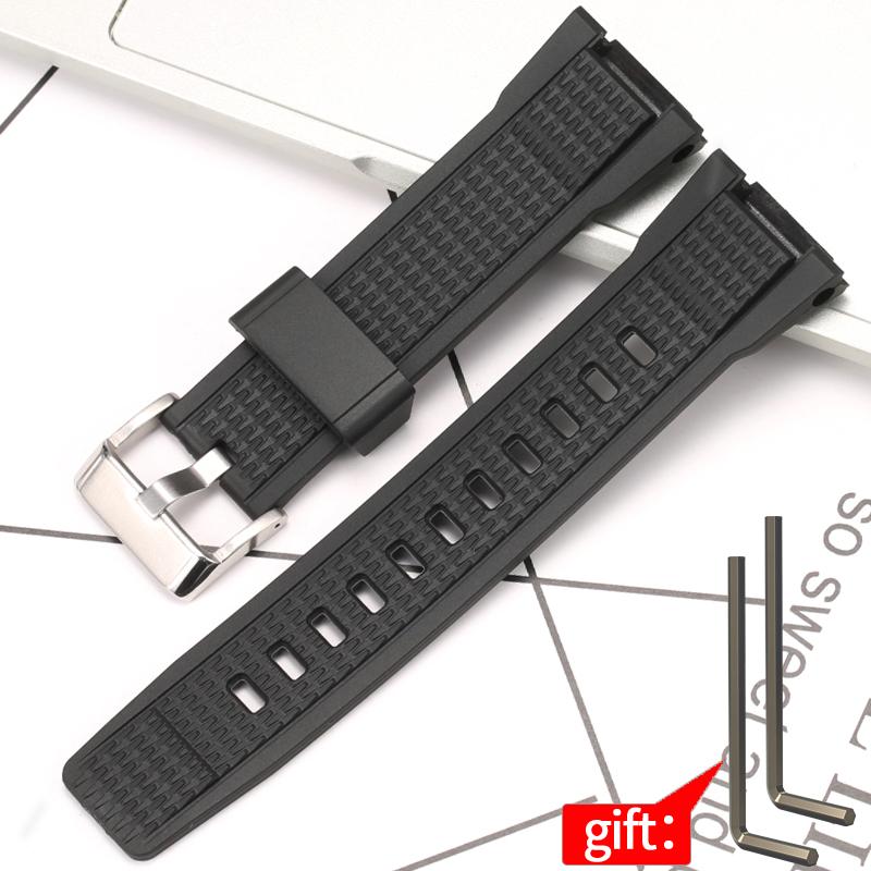 Resin Strap Suitable for Casio MTG-B3000 MTG-B3000D Watch Band MTG-B3000B Men's Replacement Wristband
