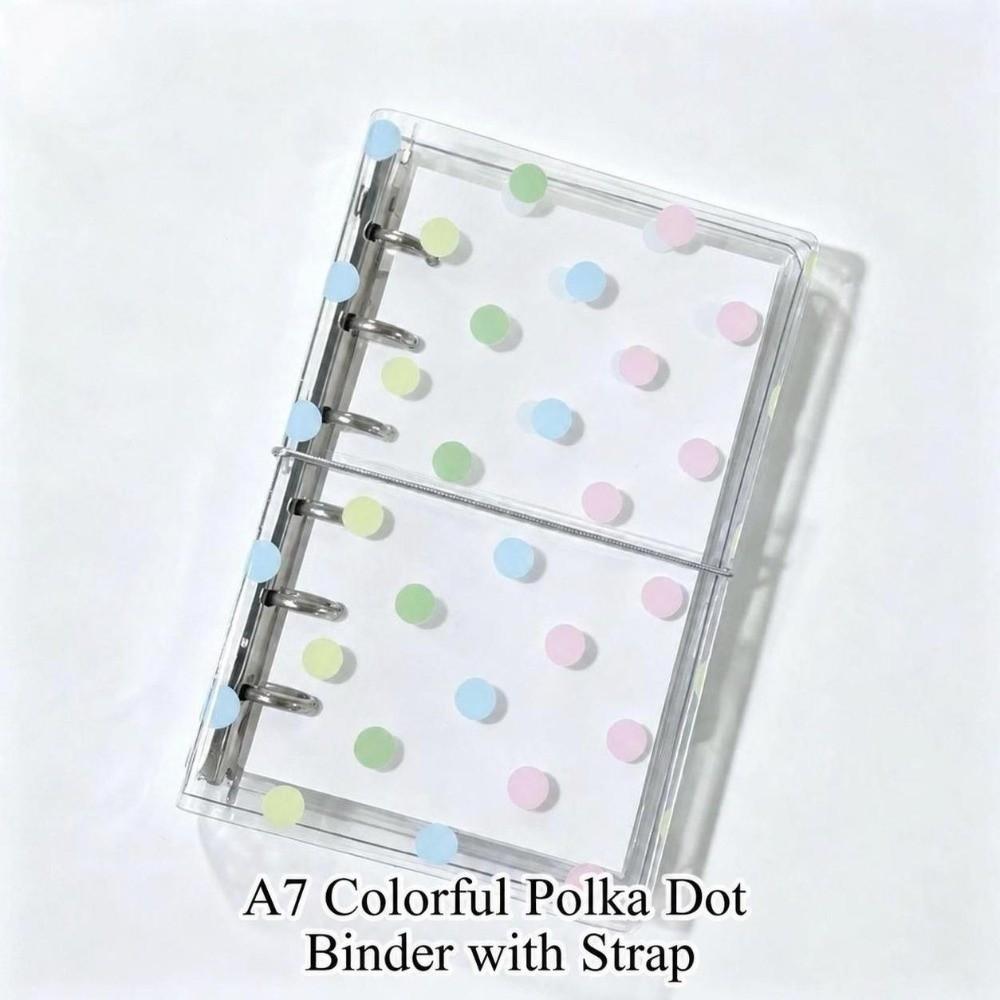 PVC Binder Cover M5/A6/A7 Journal Shell Portable Loose Leaf Shell Students