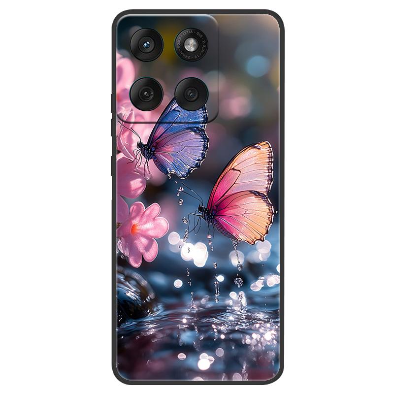 For Motorola Edge 60 Fusion Case Lovely Marble Soft TPU Phone Cases for Moto Edge60 Fusion 5G Back Silicone Cover 60Fusion Shell