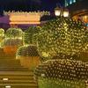 Waterproof Outdoor LED Net Lights - Colorful Festive Decoration for Christmas and Events