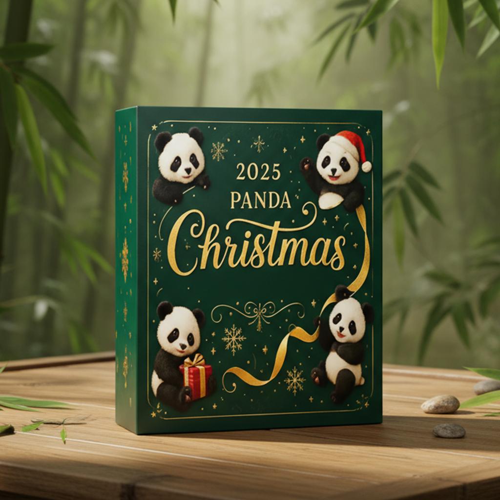 Panda Advent Calendar 2026 Christmas Advent Calendar Xmas Countdown Calendar Christmas Tree Decorations Xmas Surprise Gifts
