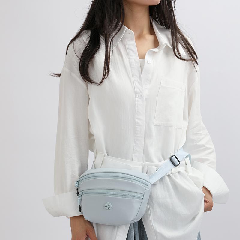 New Multi-layer Nylon Cloth Women's Bag Lightweight Fashion Fashion Shoulder Bag Women's Casual Messenger Bag