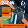 XAYVG 240W Super Fast Car Charger with Dual Type-C